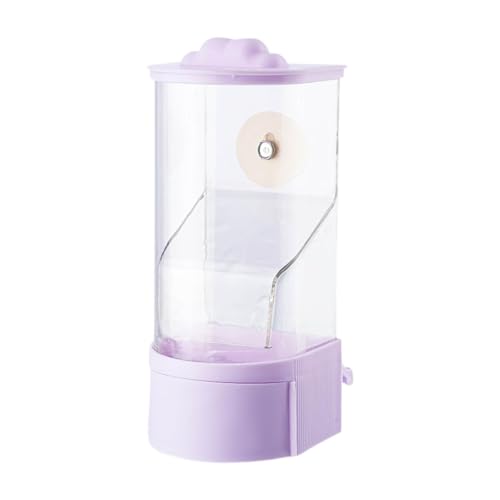 FewNvWa Kein Messvogel -Käfig -Feeder -Futterbehälter -Papageifutter für kleine und mittlere Vögel, Lila FewNvWa Kein Messvogel -Käfig -Feeder -Futterbehälter -Papageifutter für kleine und mittlere Vögel, Lila von FewNvWa