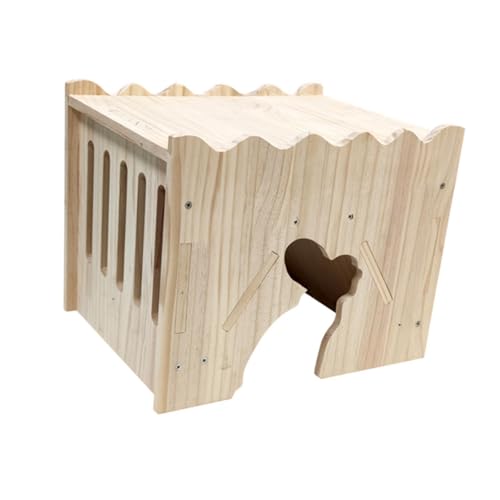 FewNvWa Kleintierhaus Aus Holz, Rückzugsort für Meerschweinchen Und Rennmäuse, A FewNvWa Kleintierhaus Aus Holz, Rückzugsort für Meerschweinchen Und Rennmäuse, A von FewNvWa