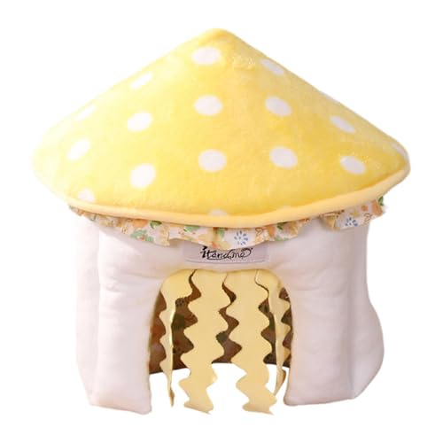 FewNvWa Meerschweinchen Versteck für Kleintiere, Warm, Gemütlich, rutschfest, Meerschweinchenbett, Kaninchenhaus Zum Schlafen für Hamster, Chinchillas, Frettc, S FewNvWa Meerschweinchen Versteck für Kleintiere, Warm, Gemütlich, rutschfest, Meerschweinchenbett, Kaninchenhaus Zum Schlafen für Hamster, Chinchillas, Frettc, S von FewNvWa