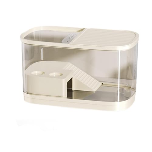 FewNvWa Reptilien Lebensraumtank mit Abdeckungen für Kleine Lebewesen Und Sonnenplatz, Beige Mittel FewNvWa Reptilien Lebensraumtank mit Abdeckungen für Kleine Lebewesen Und Sonnenplatz, Beige Mittel von FewNvWa