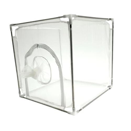 FewNvWa Schmetterling Lebensraum Käfig Wiederverwendbare Edelstahl Halterung Nylon Mesh Terrarium von FewNvWa