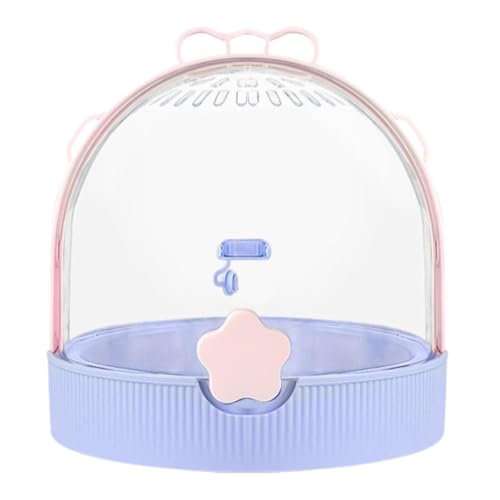 FewNvWa Tragetasche für Kleine Tiere, Transportkäfig für Hamster Und Ratten, Violett FewNvWa Tragetasche für Kleine Tiere, Transportkäfig für Hamster Und Ratten, Violett von FewNvWa