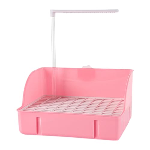 FewNvWa Vogelbadewanne für Papageien, automatisches Duschsystem mit Wasserspender, Rosa von FewNvWa