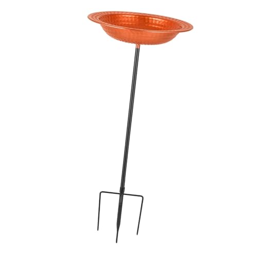 FewNvWa Vogelbadschale, Dekorativ, mit Metallstab, Multifunktional von FewNvWa