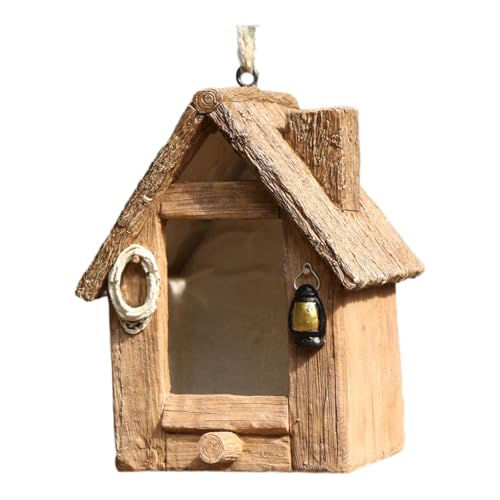 FewNvWa Vogelhaus im Freien, Zuchtbox für Vögel, Dekorationselemente für den Garten, Schutzvorrichtung für Hinterhofvögel, Hausform FewNvWa Vogelhaus im Freien, Zuchtbox für Vögel, Dekorationselemente für den Garten, Schutzvorrichtung für Hinterhofvögel, Hausform von FewNvWa