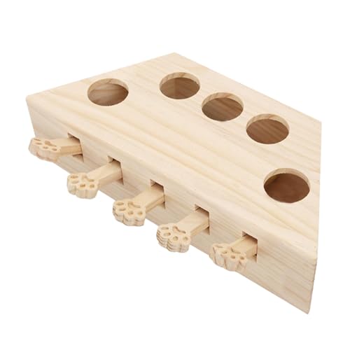 FewNvWa Whack A Katzenspielzeug, Bereicherung für Haustiere, Geschenk, Spaß, Unterhält Ihr Haustier, Einzigartig Aus Holz FewNvWa Whack A Katzenspielzeug, Bereicherung für Haustiere, Geschenk, Spaß, Unterhält Ihr Haustier, Einzigartig Aus Holz von FewNvWa