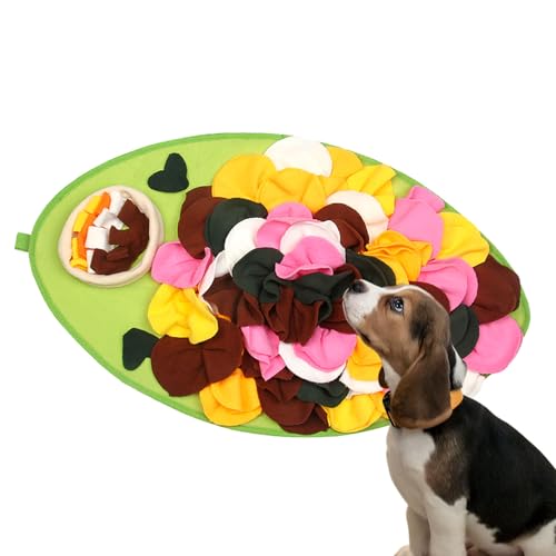 Feziwurs Schnüffelspielzeug für Hunde, langsame Fütterungsmatte für Hunde – Futtermatte für Haustiere, Puzzle mit langsamer Fütterung | Spielzeug für die Arbeit der Nase, Verteilung von von Feziwurs
