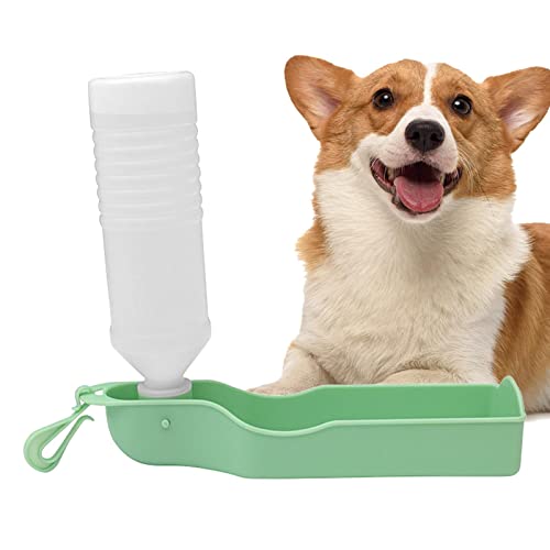 Feziwurs Wasserflasche für Hunde | Wasserflasche für Hunde für Reisen für Haustiere – tragbare Tränke für Haustiere, wasserdichtes Zubehör für Hunde von Feziwurs