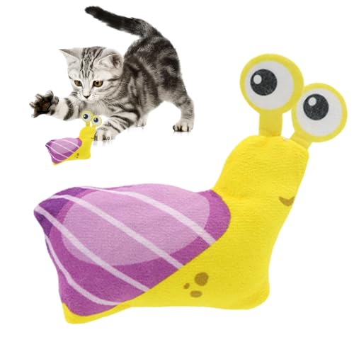 Feziwurs Weiches Katzenspielzeug | Interaktives Spielzeug für Kätzchen, Anti-Biss, robust, schöne Katzenminze, bequemes Plüsch-Katzenspielzeug für Haustiergeschenke von Feziwurs