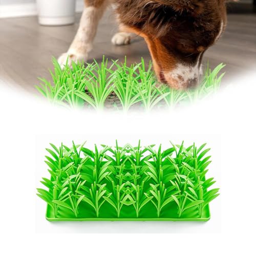 1 x Silikon-Grasmatte für Katzen, grünes Gras, Silikon, Slow Food-Matte, Silikon-Grasfütterungsmatte für Katzen, Katzengrasmatte für Innenkatzen, Silikon, Grasschnüffelmatte für Katzen 1 x Silikon-Grasmatte für Katzen, grünes Gras, Silikon, Slow Food-Matte, Silikon-Grasfütterungsmatte für Katzen, Katzengrasmatte für Innenkatzen, Silikon, Grasschnüffelmatte für Katzen von Fgbetcv