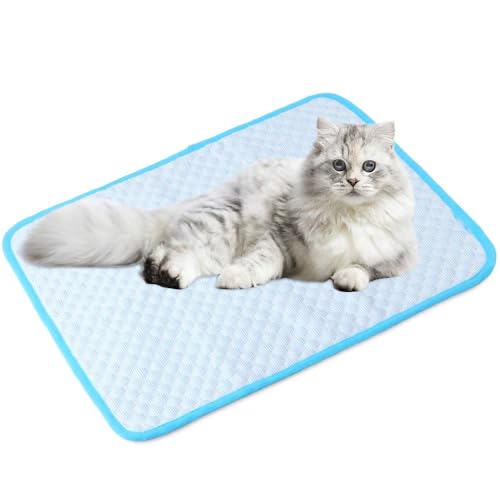 Fhodigogo Hundekühlmatte Kühlmatte für Katzen Kühlmatte für Hunde Katzen Kühlmatte Haustier Kühlmatte Kühlmatte für Tiere Kühlkissen für Katzen Kühlpad für Katzen Fhodigogo Hundekühlmatte Kühlmatte für Katzen Kühlmatte für Hunde Katzen Kühlmatte Haustier Kühlmatte Kühlmatte für Tiere Kühlkissen für Katzen Kühlpad für Katzen von Fhodigogo