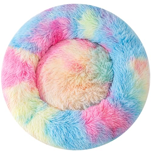 Kleines Hundebett, Haustierbett, Katzenbett, Donut-Hundebett, Welpenbett, Katze, Donut-Kätzchen, Hundesofa, Hundesofa, kleines Katzenbett, Haustiersofa, niedliches Hundebett, Donut-Katzenbett, von Fhodigogo