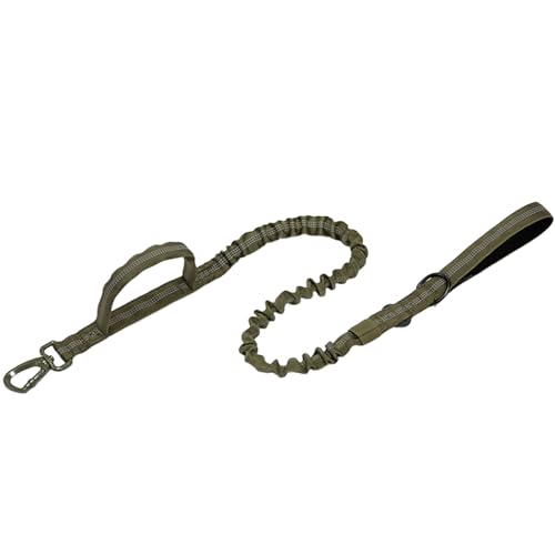 Bungee-Hundetrainingsleine mit Stoßdämpfung, elastische Leine mit gepolstertem Kontrollgriff für Hunde Bungee-Hundetrainingsleine mit Stoßdämpfung, elastische Leine mit gepolstertem Kontrollgriff für Hunde von Fhsqwernm