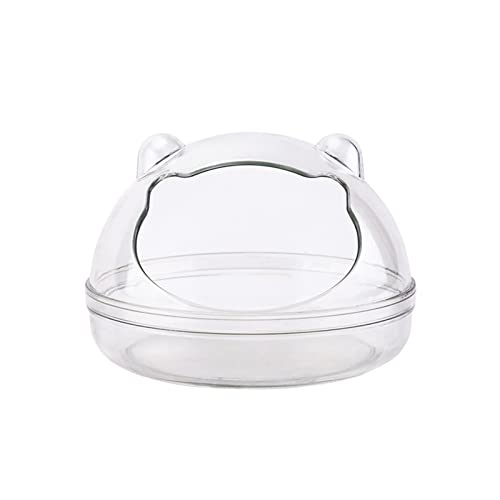 Fhsqwernm Hamster-Badewannen-Behälter, transparent, für Junior-Rennmäuse, leicht zu reinigen Fhsqwernm Hamster-Badewannen-Behälter, transparent, für Junior-Rennmäuse, leicht zu reinigen von Fhsqwernm