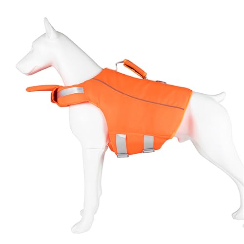 Fhsqwernm Hundeschwimmweste mit Hebegriff, toller Auftrieb, Hunde-Bademode, Schwimmweste, Outdoor-Aktivität, sichere Jacken, Hunde-Badeanzug Fhsqwernm Hundeschwimmweste mit Hebegriff, toller Auftrieb, Hunde-Bademode, Schwimmweste, Outdoor-Aktivität, sichere Jacken, Hunde-Badeanzug von Fhsqwernm