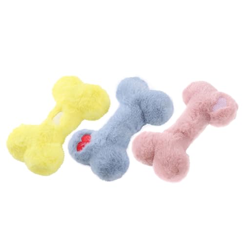 Fhsqwernm Plüsch Spielzeug Quietschende Hunde Knochen Spielzeug 3PCS Interaktion Aggressives Kauen Kauen Schleifen Spielzeug Langeweile Indoor Spielzeug Fhsqwernm Plüsch Spielzeug Quietschende Hunde Knochen Spielzeug 3PCS Interaktion Aggressives Kauen Kauen Schleifen Spielzeug Langeweile Indoor Spielzeug von Fhsqwernm