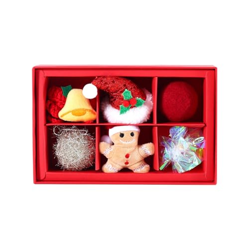 Fhsqwernm Weihnachten Katze Teaser Spielzeug Lustige Knistern Pelzige Pompons Schöne Weihnachtsmütze Spielzeug Ersatzteile Fhsqwernm Weihnachten Katze Teaser Spielzeug Lustige Knistern Pelzige Pompons Schöne Weihnachtsmütze Spielzeug Ersatzteile von Fhsqwernm