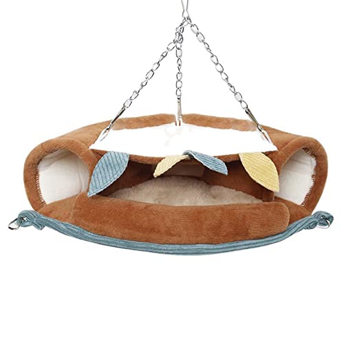 Fhsqwernm Hamster Hängematte Winter Warmes Nest Plüschzelt Schlafen Ausruhen Weiche Tunnelform Fhsqwernm Hamster Hängematte Winter Warmes Nest Plüschzelt Schlafen Ausruhen Weiche Tunnelform von Fhsqwernm