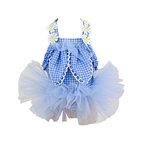 Fhsqwernm Hundekleidung Hunde Kleid Süßes Hundekleid Mädchenkleid Blumendruck Hunderock Fhsqwernm Hundekleidung Hunde Kleid Süßes Hundekleid Mädchenkleid Blumendruck Hunderock von Fhsqwernm
