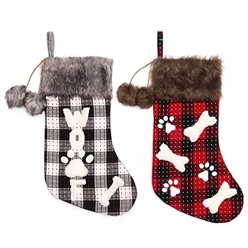 Weihnachtsstrümpfe für Haustiere, hängende Strümpfe, Baum, Hundehütte, Ornament, für drinnen und draußen, Festival-Dekoration Weihnachtsstrümpfe für Haustiere, hängende Strümpfe, Baum, Hundehütte, Ornament, für drinnen und draußen, Festival-Dekoration von Fhsqwernm