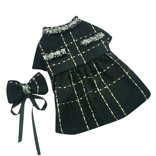 Fhtahun Katzen Hundekleid Welpenrock Hund Prinzessin Haustier Kleider Pomerme Fragrant Kleid Rock kleine Hunde Mädchen Kleidung (Green, XS) von Fhtahun