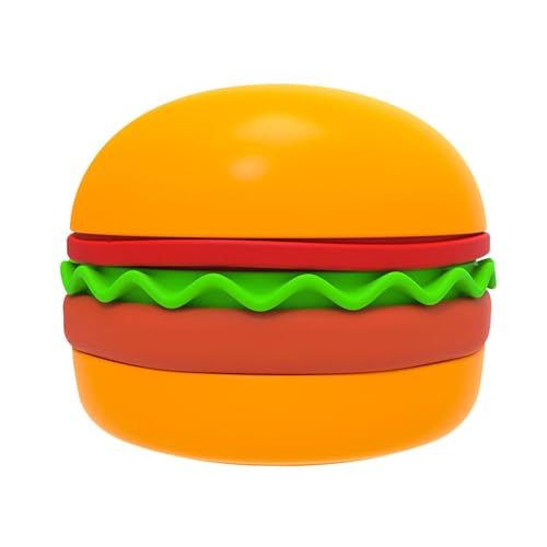 Fiauli Portable Pet Bowl Burger Burger-förmige Set 5-teilige handgefertigte Tischgeschirr für Katzen Hunde Leichtes Silikon Melamin-Fütterungsschalen verschüttet. Orange Fiauli Portable Pet Bowl Burger Burger-förmige Set 5-teilige handgefertigte Tischgeschirr für Katzen Hunde Leichtes Silikon Melamin-Fütterungsschalen verschüttet. Orange von Fiauli