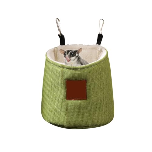 FiboPawer Sugar Glider Schlafsack, Käfig-Hängetasche, warmes Käfigzubehör und Spielzeug für Zuckergleiter, Meerschweinchen, Frettchen, Hamster, Sackschaukel, Hängebett für Gleiter, Ratten, Igel, FiboPawer Sugar Glider Schlafsack, Käfig-Hängetasche, warmes Käfigzubehör und Spielzeug für Zuckergleiter, Meerschweinchen, Frettchen, Hamster, Sackschaukel, Hängebett für Gleiter, Ratten, Igel, von FiboPawer