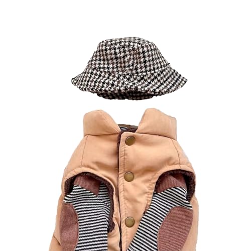 Fictory Hunde-Wintermantel, warme Welpenjacke für kleine Rassen, einfache Passform, erschwinglicher Stil von Fictory