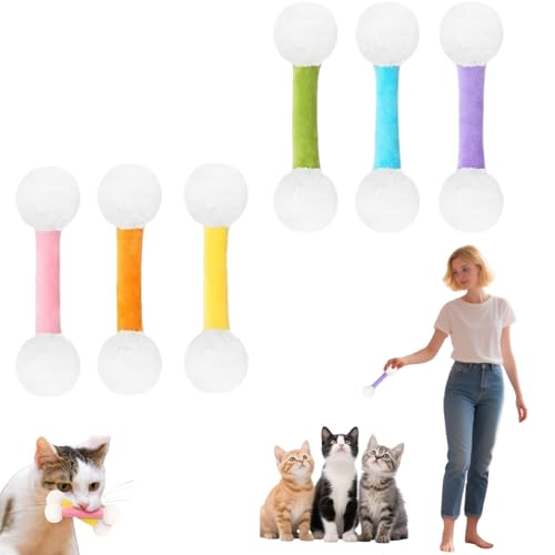 Ficugxd Qtip Katzenspielzeug,Qtip Cat Toy,Giant Cotton Swab Catnip Toy, Interactive Kitty Chew Q-Tip Kicker Sticks, Large Soft Plush Catnip-One,Q-Tip with Catnip for Cat Lovers, Gift-6pcs Ficugxd Qtip Katzenspielzeug,Qtip Cat Toy,Giant Cotton Swab Catnip Toy, Interactive Kitty Chew Q-Tip Kicker Sticks, Large Soft Plush Catnip-One,Q-Tip with Catnip for Cat Lovers, Gift-6pcs von Ficugxd