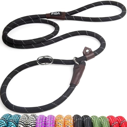 Fida Hund Hundeleine, Hundezubehör, 1,8 m, One Size, passend für alle, einsteckbare Leine, einfach zu tragen, benötigt kein Halsband oder Geschirr. Langlebiges und wetterfestes Kletterseil mit Fida Hund Hundeleine, Hundezubehör, 1,8 m, One Size, passend für alle, einsteckbare Leine, einfach zu tragen, benötigt kein Halsband oder Geschirr. Langlebiges und wetterfestes Kletterseil mit von Fida
