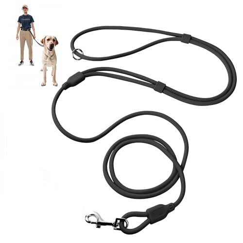 Fida Hundeleine für große Hunde, strapazierfähig, verstellbare Crossbody/Taillenleine für kleine, mittelgroße und große Hunde, wasserdicht, freihändige Hundeleine zum Laufen, Gehen und Training (L, Fida Hundeleine für große Hunde, strapazierfähig, verstellbare Crossbody/Taillenleine für kleine, mittelgroße und große Hunde, wasserdicht, freihändige Hundeleine zum Laufen, Gehen und Training (L, von Fida