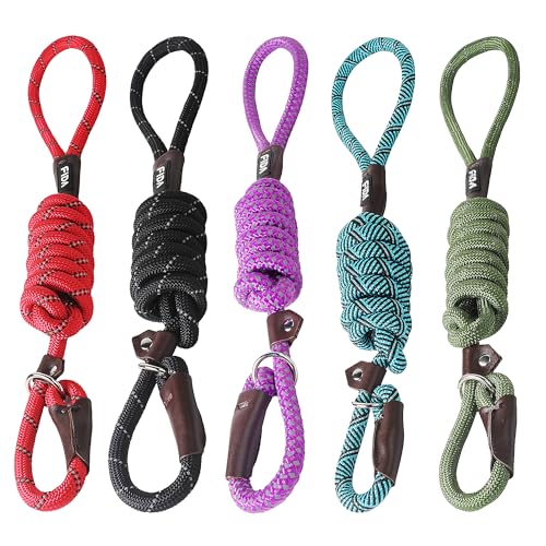 Fida Retrieverleine für Hunde | 1,8 m, Einheitsgröße, Schlupfleine zum Reinschlüpfen, kein Halsband oder Geschirr nötig, strapazierfähiges & wetterbeständiges Kletterseil mit reflektierenden Nähten (5 Fida Retrieverleine für Hunde | 1,8 m, Einheitsgröße, Schlupfleine zum Reinschlüpfen, kein Halsband oder Geschirr nötig, strapazierfähiges & wetterbeständiges Kletterseil mit reflektierenden Nähten (5 von Fida