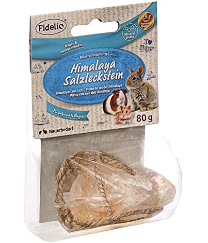 Fidelio Nagersnack, Himalya Salzleckstein, 80 g von Fidelio