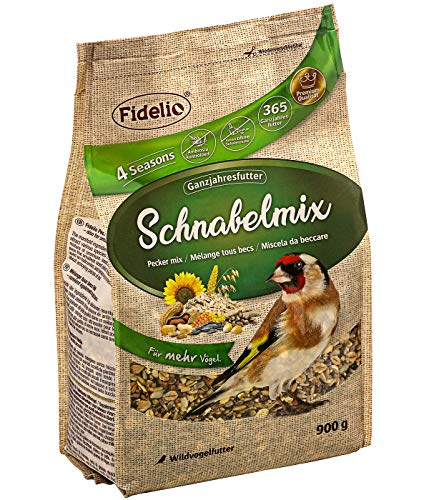 Fidelio Wildvogelfutter, Schnabelmix, schalenfrei, 900 g Fidelio Wildvogelfutter, Schnabelmix, schalenfrei, 900 g von Fidelio