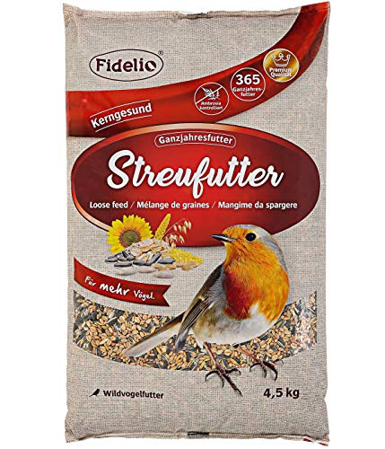 Fidelio Wildvogelfutter, Streufutter, 4,5 kg von Fidelio