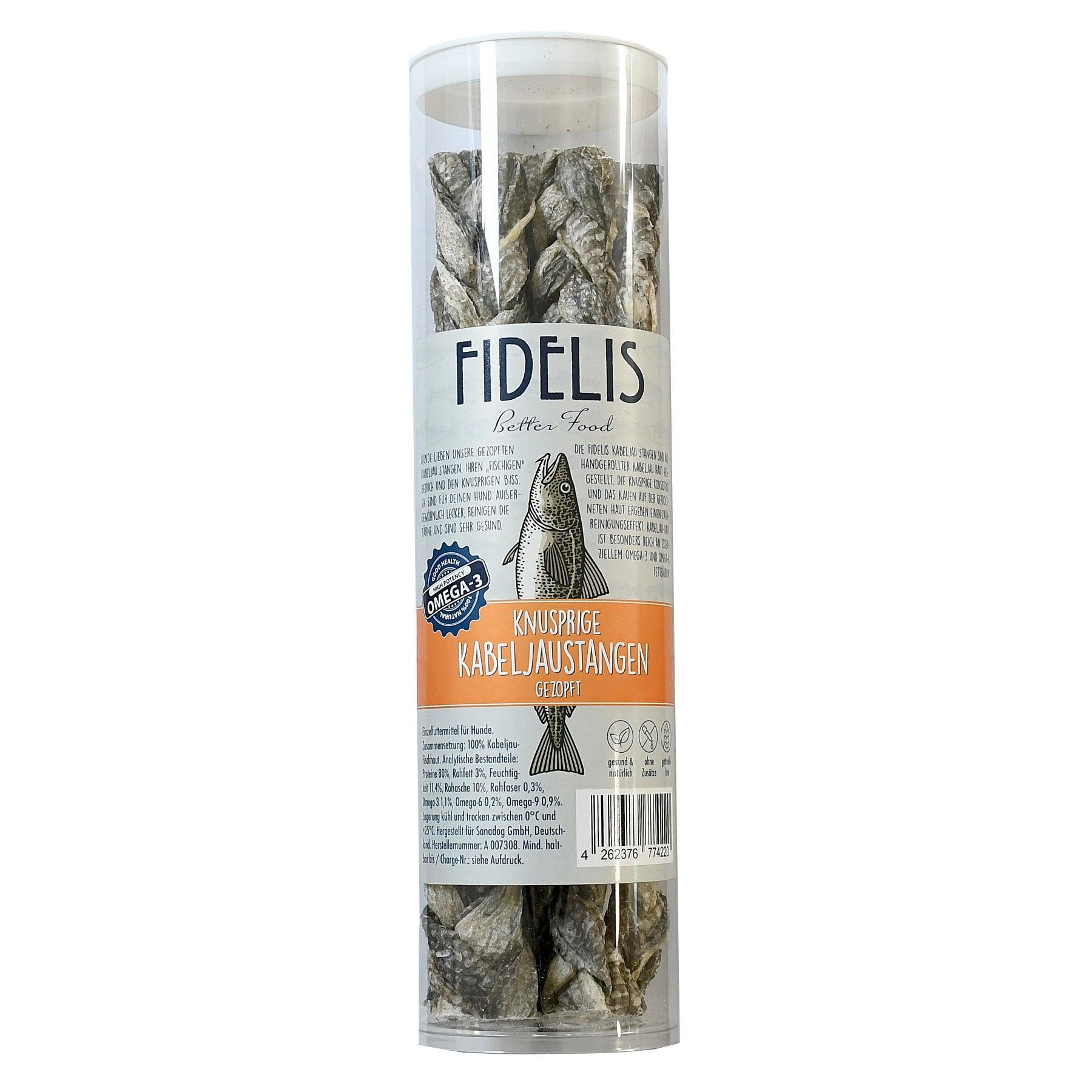 knusprige Kabeljaustangen gezopft 250 g von Fidelis