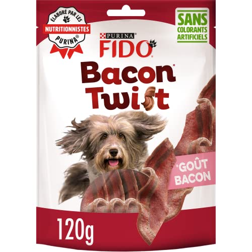 Fido Bacon Twist 120g - Hundeleckerli - 6er Pack von Fido