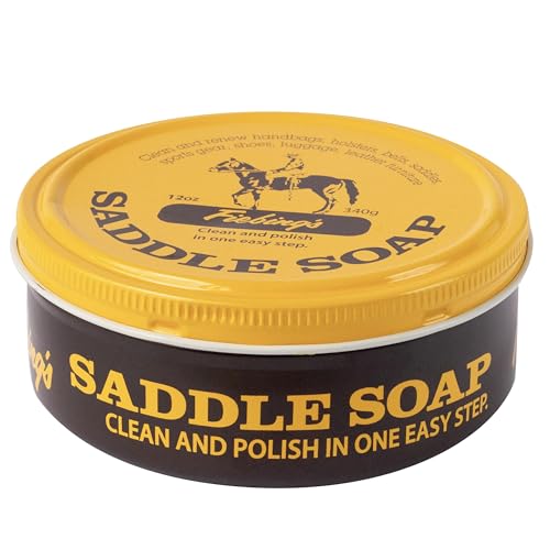 Fiebing's Saddle Soap Yellow Polish Cleans Leather Renew Revive Color 12 oz von Fiebing's