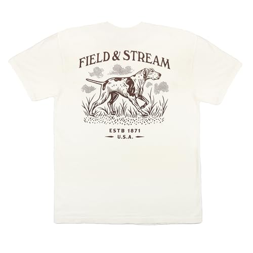 Field & Stream Huntin' Hunde-T-Shirt, Elfenbeinfarben, Elfenbein, X-Large Field & Stream Huntin' Hunde-T-Shirt, Elfenbeinfarben, Elfenbein, X-Large von Field & Stream