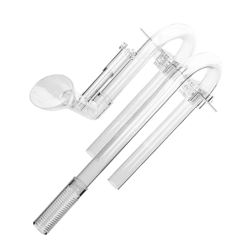Fierudeng Aquarium-Einfluss-Sets, Einlaufabfluss-Ersatzrohr-Set – Aquarium-Siebgerät, externes Filter-Ersatzzubehör für Aquarien und Pflanzenwassertanks von Fierudeng