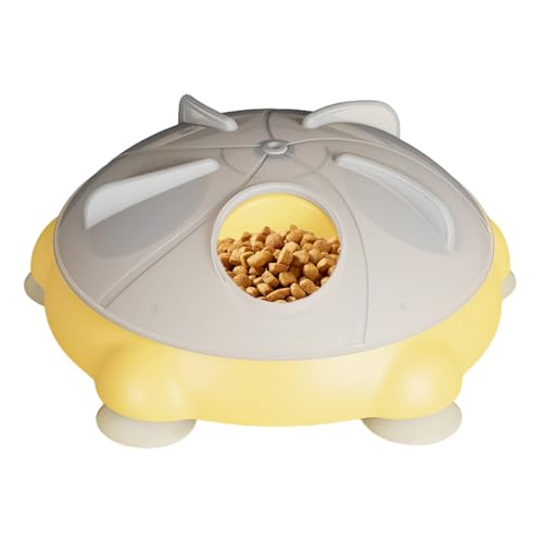 Fierudeng Katzenfütterungsspielzeug | Drehbarer Katzenfutter-Puzzle Leckerli-Spender - Stabiles Slow Feeder Für Gesunde Ernährung Und Anregendes Kauspielzeug Fierudeng Katzenfütterungsspielzeug | Drehbarer Katzenfutter-Puzzle Leckerli-Spender - Stabiles Slow Feeder Für Gesunde Ernährung Und Anregendes Kauspielzeug von Fierudeng