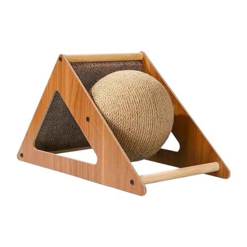 Fierudeng Kratzball Für Katzen - Kleintier Bewegungsspielzeug | Holz Kratzball für Kleintiere Kitten,Indoor Langeweile Relief Geburtstag Kitten Fierudeng Kratzball Für Katzen - Kleintier Bewegungsspielzeug | Holz Kratzball für Kleintiere Kitten,Indoor Langeweile Relief Geburtstag Kitten von Fierudeng