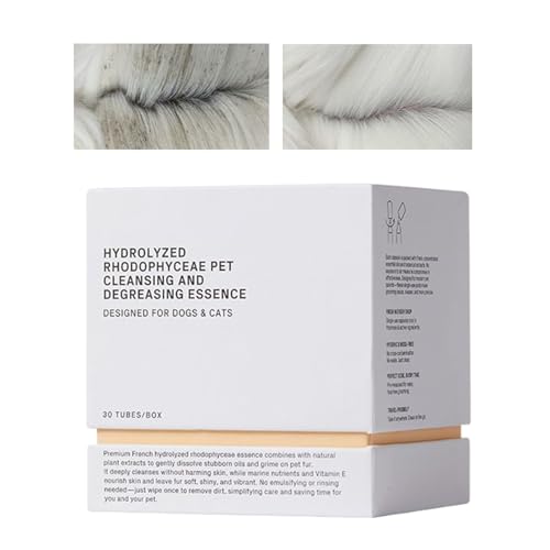 Fierudeng Shampoo Für Kätzchen | Hundeshampoo Bei Juckreiz Und Für Fellpflege,Katzenpflege Supplies Sanfte Fell Gesundheitspflege Reinigungslösung Für Apartment Laden Zuhause Reise Wohnheim von Fierudeng
