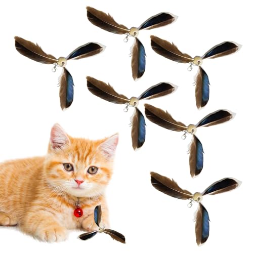 Katzenfederstab Katzenspielzeug – Katzenfederspielzeug – Ersatzteile Für Katzenspielzeug Helfen, Die Bewegung Ihrer Katze Zu Steigern, Sie Gesund Zu Halten Und Langeweile Zu Verabschieden Katzenfederstab Katzenspielzeug – Katzenfederspielzeug – Ersatzteile Für Katzenspielzeug Helfen, Die Bewegung Ihrer Katze Zu Steigern, Sie Gesund Zu Halten Und Langeweile Zu Verabschieden von Fierudeng