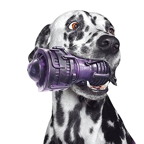 FifthQuarter Quietschendes Hundespielzeug: Fast unzerstörbares Hundespielzeug für aggressive Kauer, Naturkautschuk, robust und langlebig, für mittelgroße und große Rassen von FifthQuarter