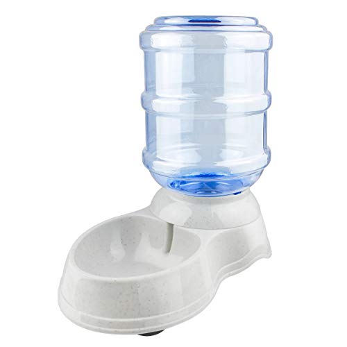 Hunde Wasserspender, Wassernapf für Hunde, Haustier Wasserspender, Automatischer Hund Wasserspender Katze Hund Trinkbrunnen 3,5 Liter (Wasser) von FiiMan