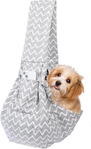 Tragetuch Hund, Hundetragetasche Kleiner Hund, Hundetasche bis 7 kg, Welpen Tragetuch für Hunde und Katzen Spaziergänge und Aktivitäten im Freien (C) von Fililogor