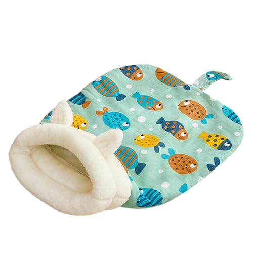 Filvczt Katzen-Winterschlafsack, Kätzchenschlafsack, Katzennestbett, einfacher Zugang, leicht zu reinigen, 55 x 45 cm, für Hauskatzen unter 17,6 Pfund Filvczt Katzen-Winterschlafsack, Kätzchenschlafsack, Katzennestbett, einfacher Zugang, leicht zu reinigen, 55 x 45 cm, für Hauskatzen unter 17,6 Pfund von Filvczt