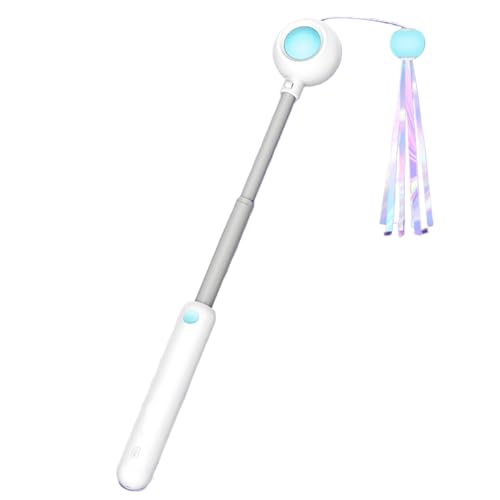 Filvczt Katzenfederspielzeug, Teleskopkatze, Pet -Teaser -Stick, Mit Sich Versenkbarem Design, Interaktiven Und Sicheren Materialien, 5x4x21,4 cm Für Langeweile, Haustiere Filvczt Katzenfederspielzeug, Teleskopkatze, Pet -Teaser -Stick, Mit Sich Versenkbarem Design, Interaktiven Und Sicheren Materialien, 5x4x21,4 cm Für Langeweile, Haustiere von Filvczt