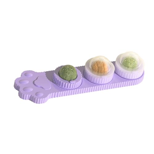 Filvczt Katzenminze-Bälle | Leckbare Bälle für Kätzchen, Energieball, essbares Kätzchen, Katzenminze-Spielzeug für Katzen, Lecken, gesunde Kätzchen-Zahnreinigung, Kauspielzeug Filvczt Katzenminze-Bälle | Leckbare Bälle für Kätzchen, Energieball, essbares Kätzchen, Katzenminze-Spielzeug für Katzen, Lecken, gesunde Kätzchen-Zahnreinigung, Kauspielzeug von Filvczt